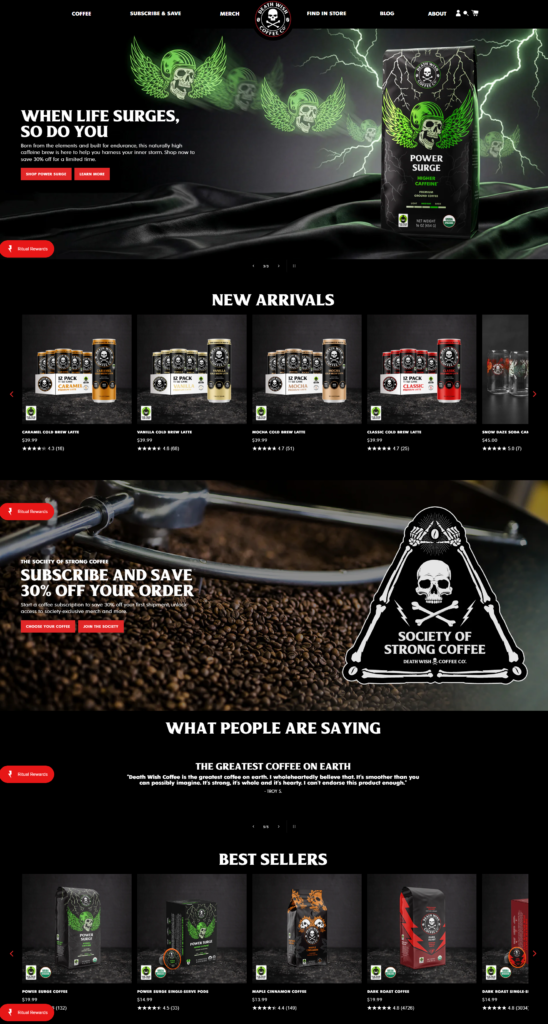 Coffee Shopify Store