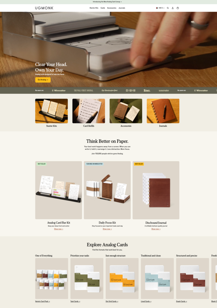Custom Shopify Website